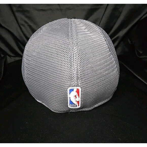 Golden State Warriors NBA The Town New Era 3930 Cap/Hat, Sz Lg-XL, Gray/Black - Picture 4 of 6